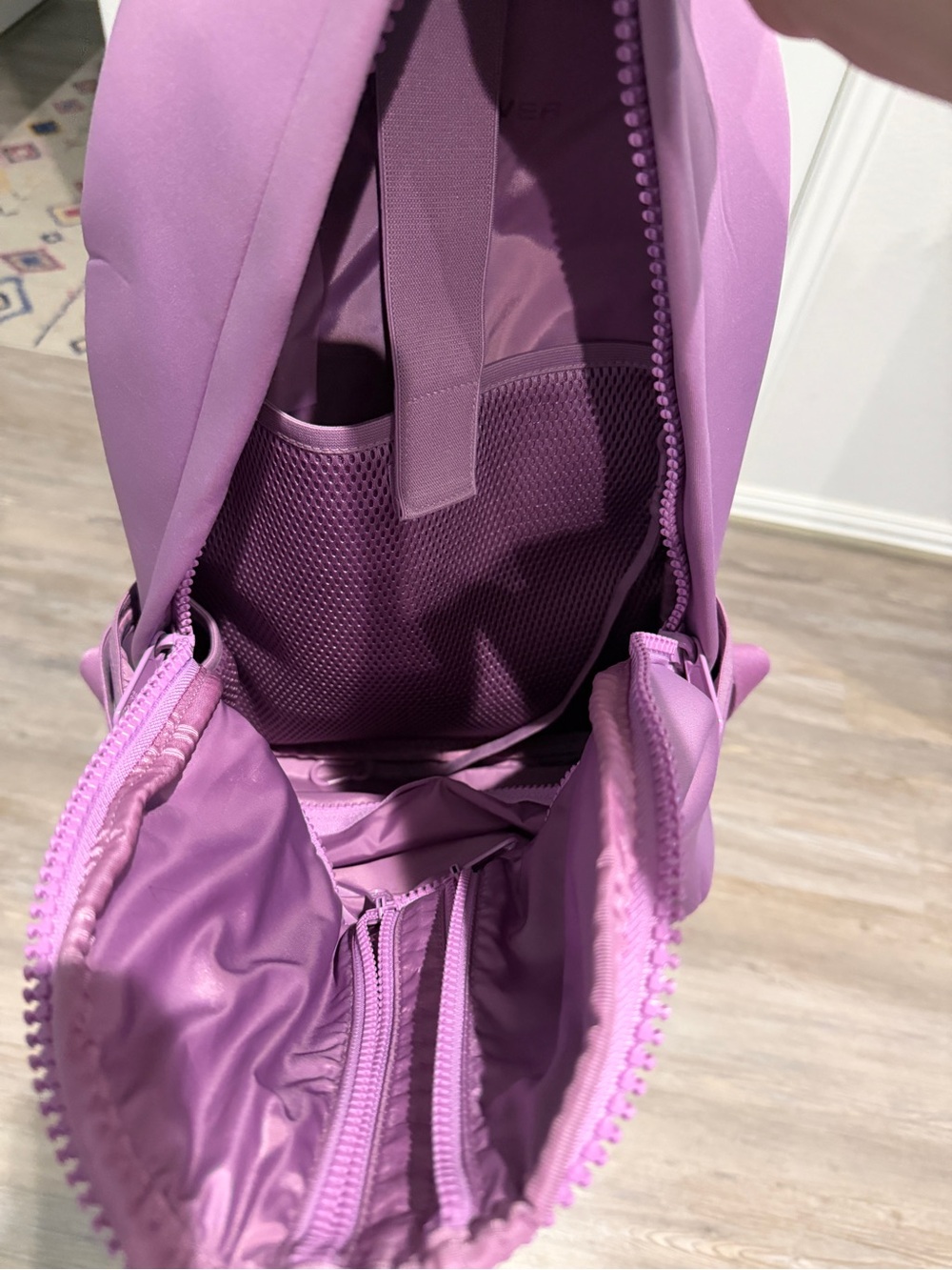 Dagne Dover Dakota Backpack in Violet (Discontinued Color!) - Picture 4 of 9